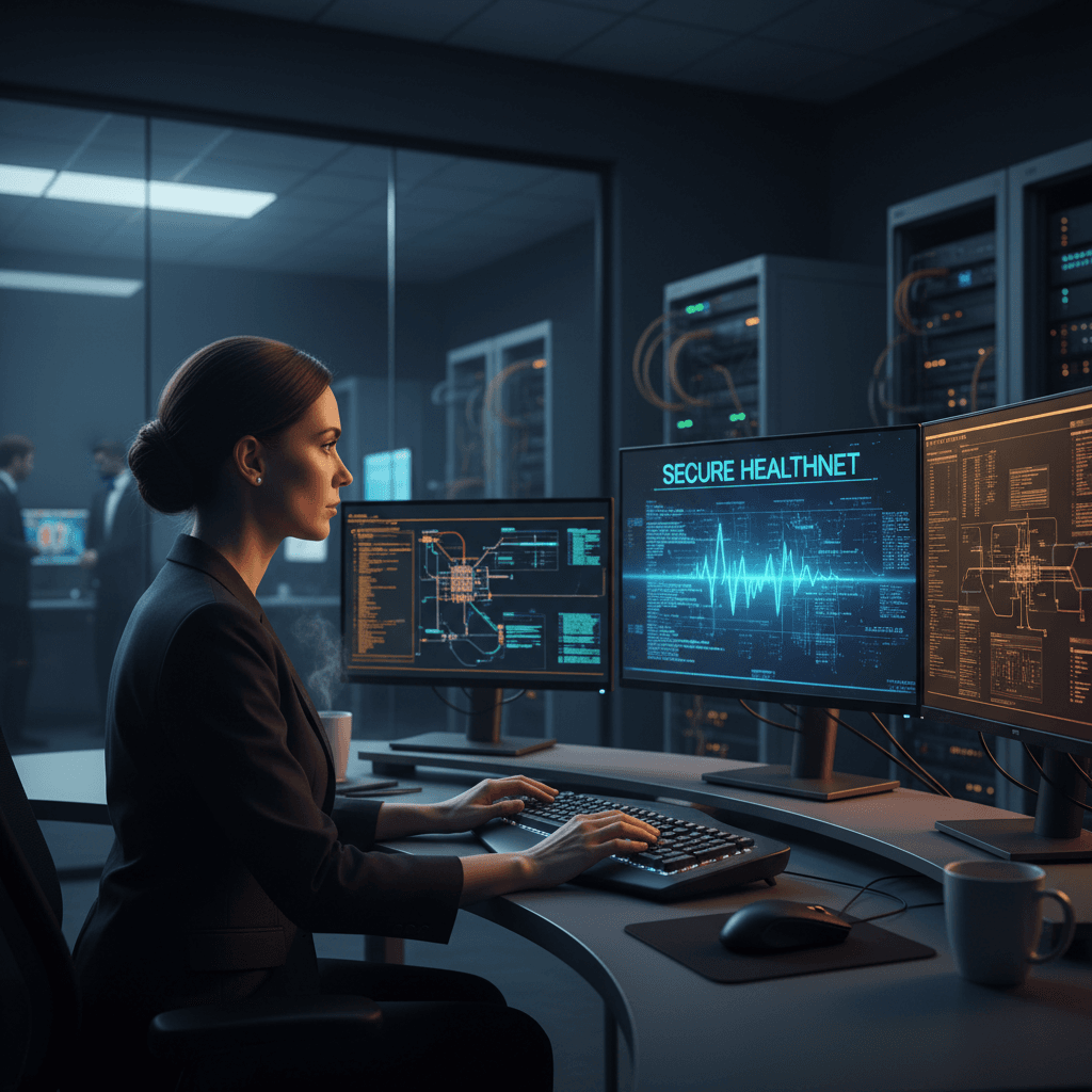 Healthcare data security monitoring