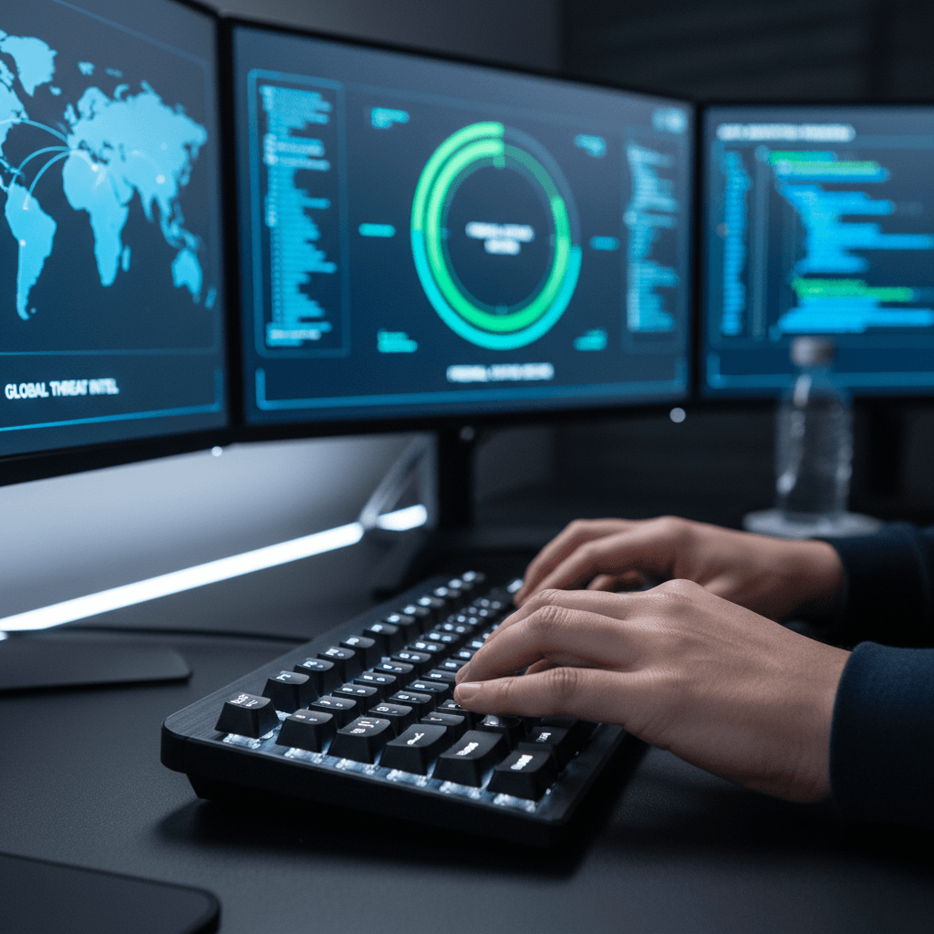 Vulnerability scan results showing security assessment